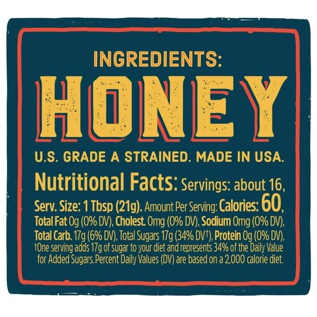Local Hive Northwest Raw Unfiltered Honey – 32oz, 100% Pure US Honey, Sourced from American Bees