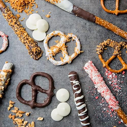 KIDU Chocolate Melting Wafers Bulk Bag Perfect For Dipping, Deserts, Baking And More (5 Pound