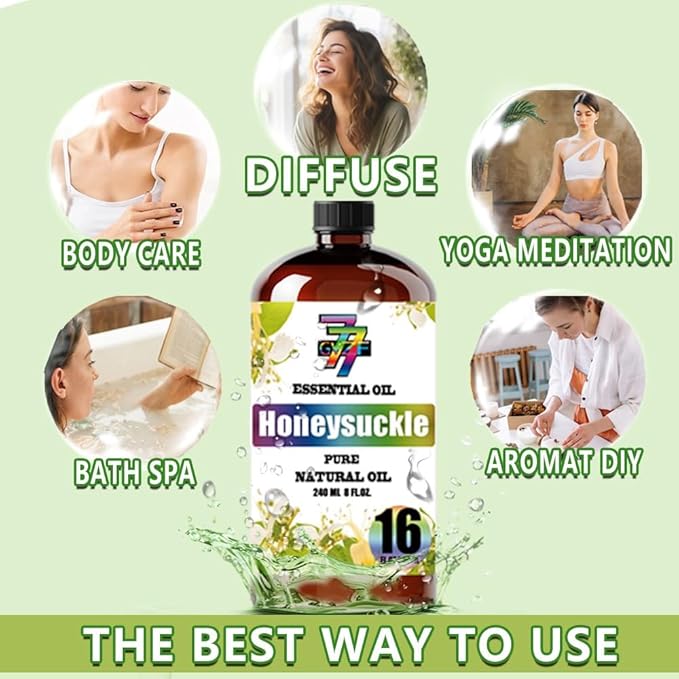 Honeysuckle Essential Oil (16 oz / 480 ml) ??Honeysuckle Oils for diffusers, humidifiers, Home