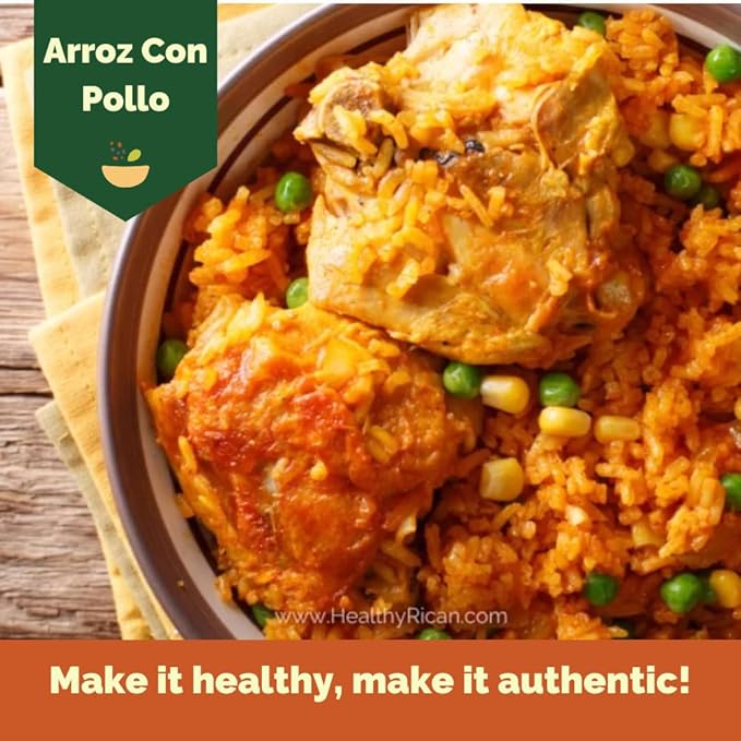 Healthy Rican Salt-Free Adobo, Sazon, Sofrito Seasoning Mix Bundle Non-GMO, No MSG, No