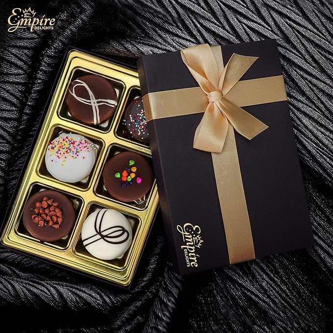Gourmet Cookies Gift Basket - Delicious Chocolate Gift Basket Great for Birthday Treats for Women