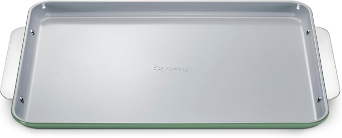 Caraway Non-Stick Ceramic Baking Sheet - Naturally Slick Ceramic Coating - Non-Toxic, PTFE & PFOA