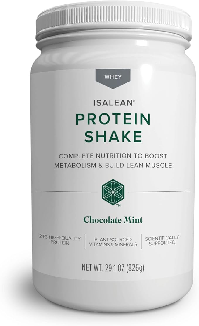 IsaLean Protein Shake - Complete Superfood Meal Replacement for Maintaining Healthy Weight and Lean