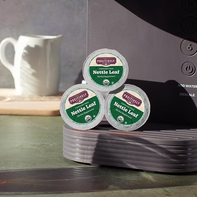 Organic Positively Botanicals Company, Nettle Leaf, K-Cup Compatible, 24 Pods