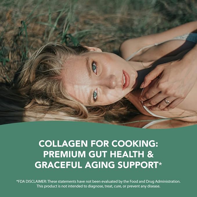AMANDEAN Premium Gelatin Powder XL. Grass-Fed Beef Collagen Protein Supplement. Unflavored. Healthy