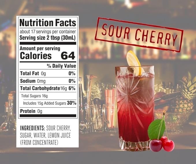 Mayer Hungarian Sour Cherry Artisanal Syrup ??Award-Winning Cordial, Cherry syrup for drinks