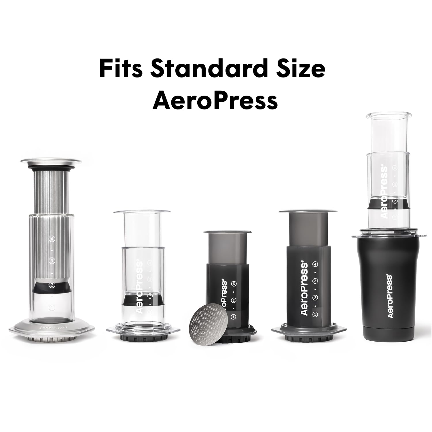 AeroPress 316 Stainless Steel Reusable Filter, Standard Size