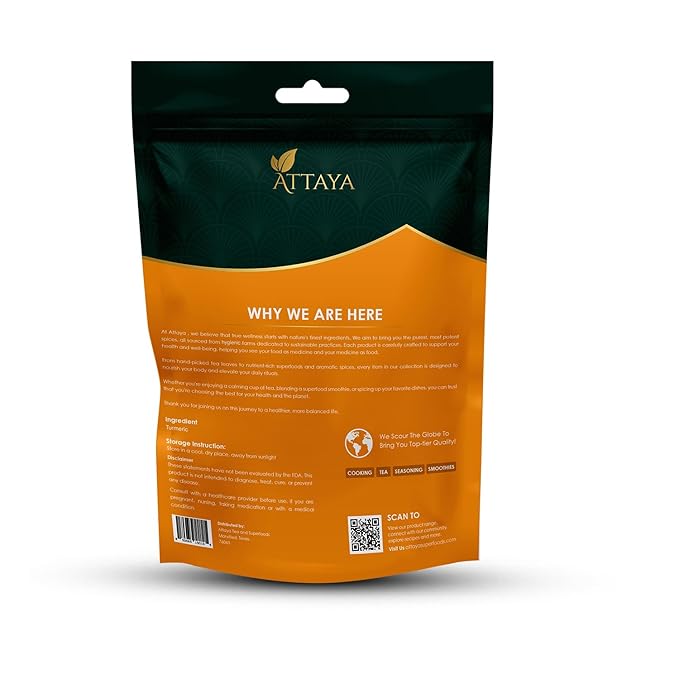 Ground Turmeric Powder, 1 LB - Non GMO - Turmeric Root Powder For Cooking - Tumeric Powder