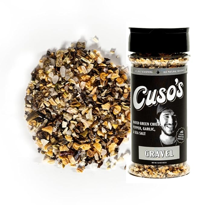 Cuso Cuts Gravel BBQ Rub - All-Purpose Rub - Spices for Steaks, Meat, & Veggies - Perfect for