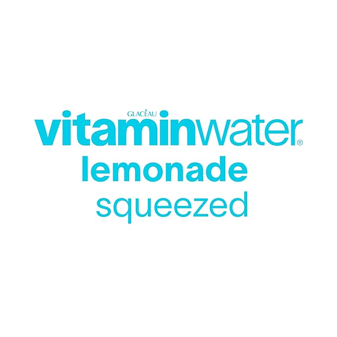 vitaminwater Zero Sugar Squeezed Lemonade Nutrient Enhanced Flavored Water Beverage, 20 fl oz
