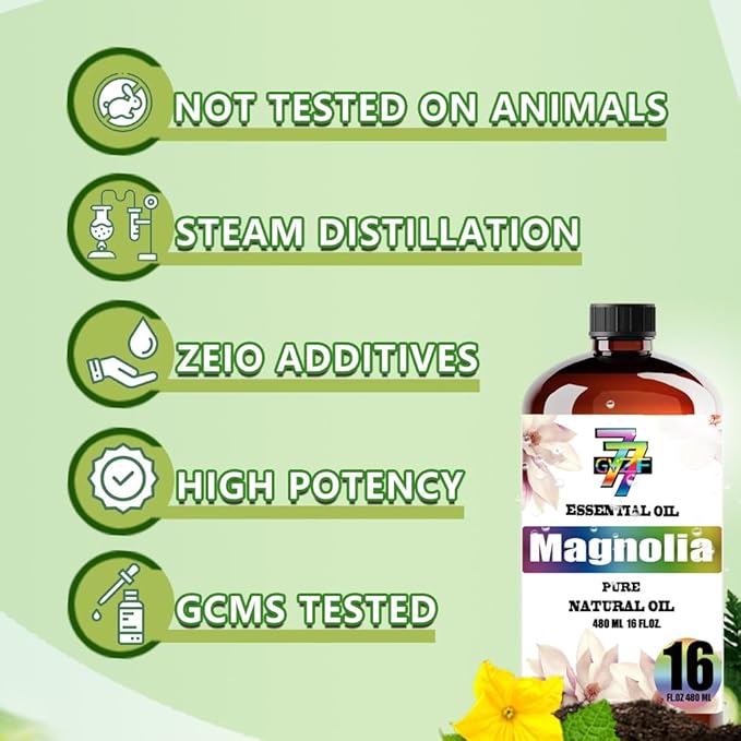 Magnolia Essential Oil (16 oz / 480 ml) ??Magnolia Oils for diffusers, humidifiers, Home Baths