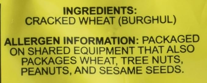 Ziyad Cracked Wheat Bulgur ??Fiber-Rich Whole Grain, Nutty Flavor & Chewy Texture ??Ideal for