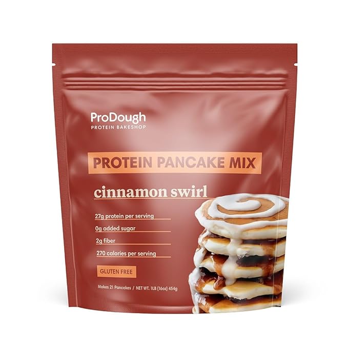 ProDough Shop Buttermilk Pancake and Waffle Mix - Gluten Free, Low Carb, High Protein Pancake Mix