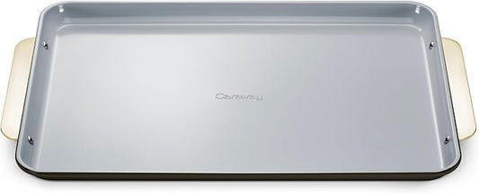 Caraway Non-Stick Ceramic Baking Sheet - Naturally Slick Ceramic Coating - Non-Toxic, PTFE & PFOA