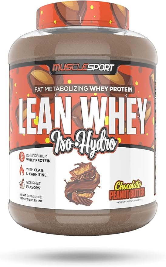 Musclesport Lean Whey Revolution??Protein Powder - Whey Protein Isolate - Low Calorie, Low Carb