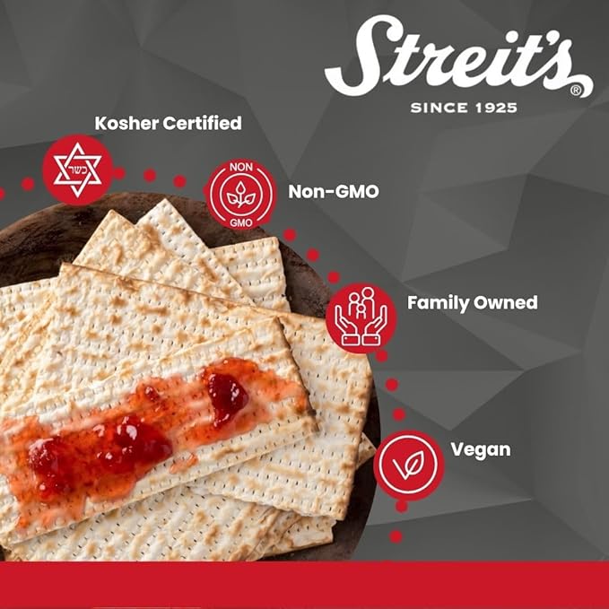 Streit's Matzo Meal - Perfect Breadcrumb Substitute, Sodium Free, Fat Free, Non-GMO, Vegan