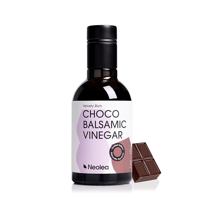 Neolea Chocolate Balsamic Vinegar from Greece - Aged 3 Years in French Oak Barrels - Made from
