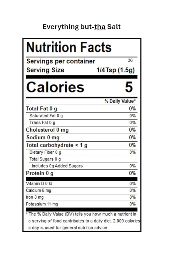 DAK's Spices Everything But Tha' Salt Blend | 100% Salt & Sugar Free | Healthy Seasoning | MSG