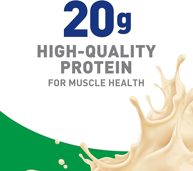 BOOST High Protein with Fiber Ready to Drink Complete Nutritional Drink, Very Vanilla, 8 fl oz