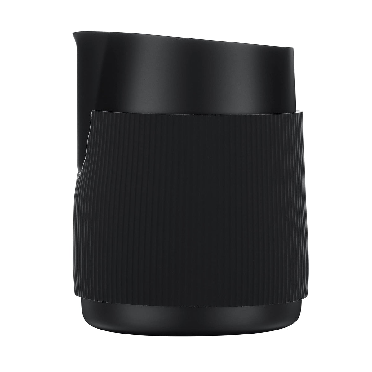 Normcore Handleless Milk Pitcher - Espresso Steaming Pitcher with Round Spout - 18/8 Stainless