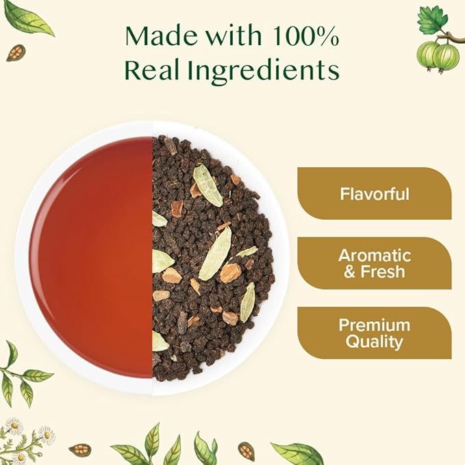 VAHDAM, Assorted Chai Tea Loose Leaf Tea Gift Set (10 Flavors) Gift Ideas for Women & Men | Indian