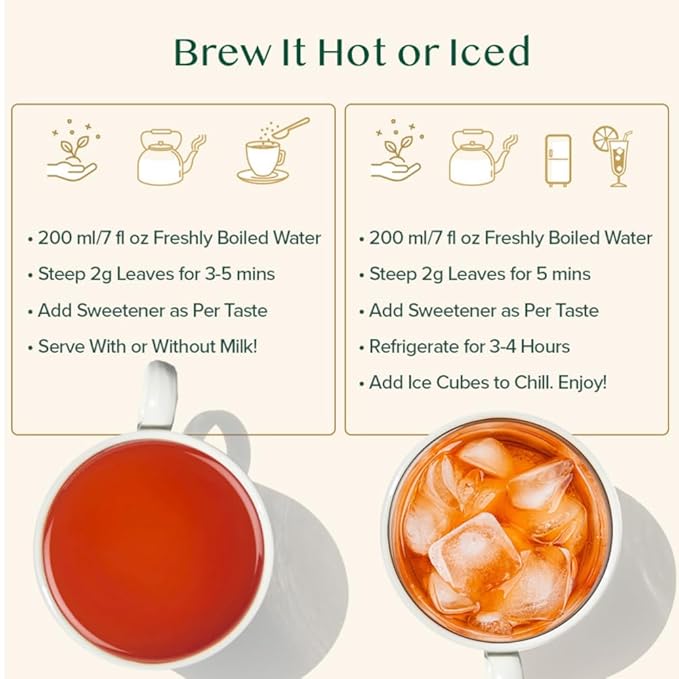 VAHDAM Original English Breakfast Tea (340g/12oz) 170+ Cups | Non GMO, Gluten Free | Strong &