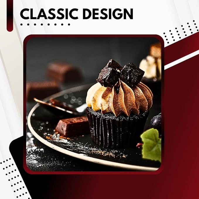 Green Direct Standard Size Brown Cupcake Liners ??Pack of 500 Paper Baking Cups for Muffin Pans