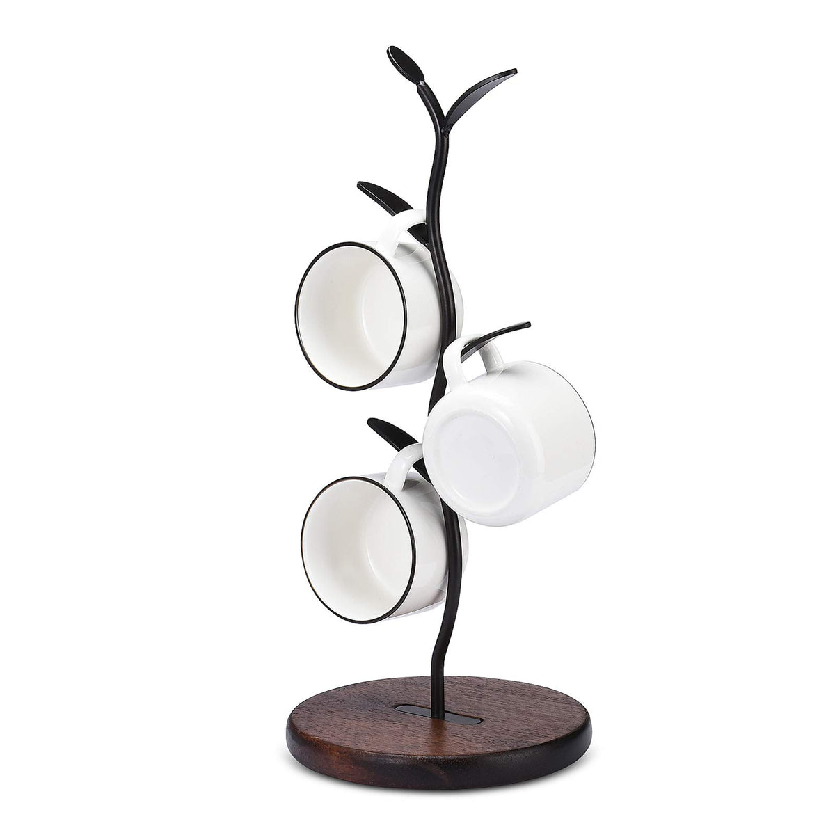 ALLCENER Mug Holder, Countertop Mug Tree, Coffee Mugs & Tea Cup Storage Rack, Coffee Counter Bar