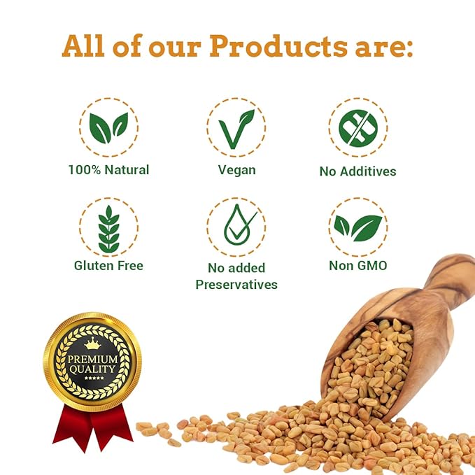 Spice Magic Fenugreek Seeds I Methi | Spice Whole 7oz (200g) ~ 100% Natural, Aromatic & Natural I