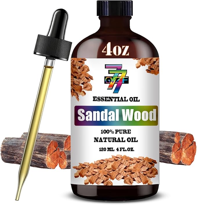 Sandalwood Essential Oil (4 oz/120 ml) ??Sandalwood Oils for Aromatherapy, diffusers, humidifiers