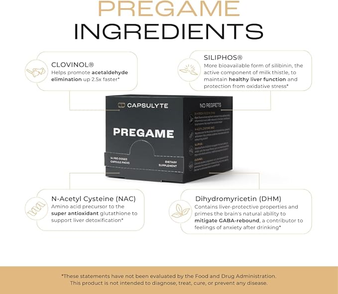 Pregame | Prevent Feeling Awful After Drinking | Alcohol Aid and Liver Health | Doctor Formulated |