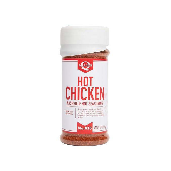 Lillie’s Q - Nashville Hot Chicken Seasoning, Fried Chicken Spice for Batter, Flavorful and Fiery