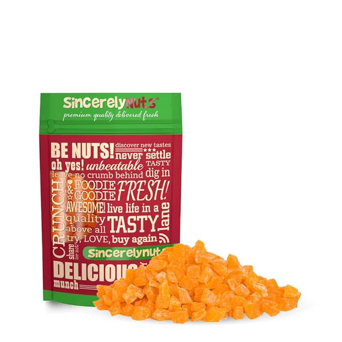 Sincerely Nuts Diced Mangos (2 LBS)-Nutritious and Satisfying Tropical Fruit-Healthy Alternative