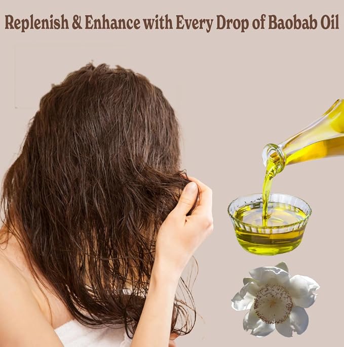 Natural Born Oils 4oz Baobab Oil, 100% Pure and Natural, Organic, Cold-pressed, Unrefined