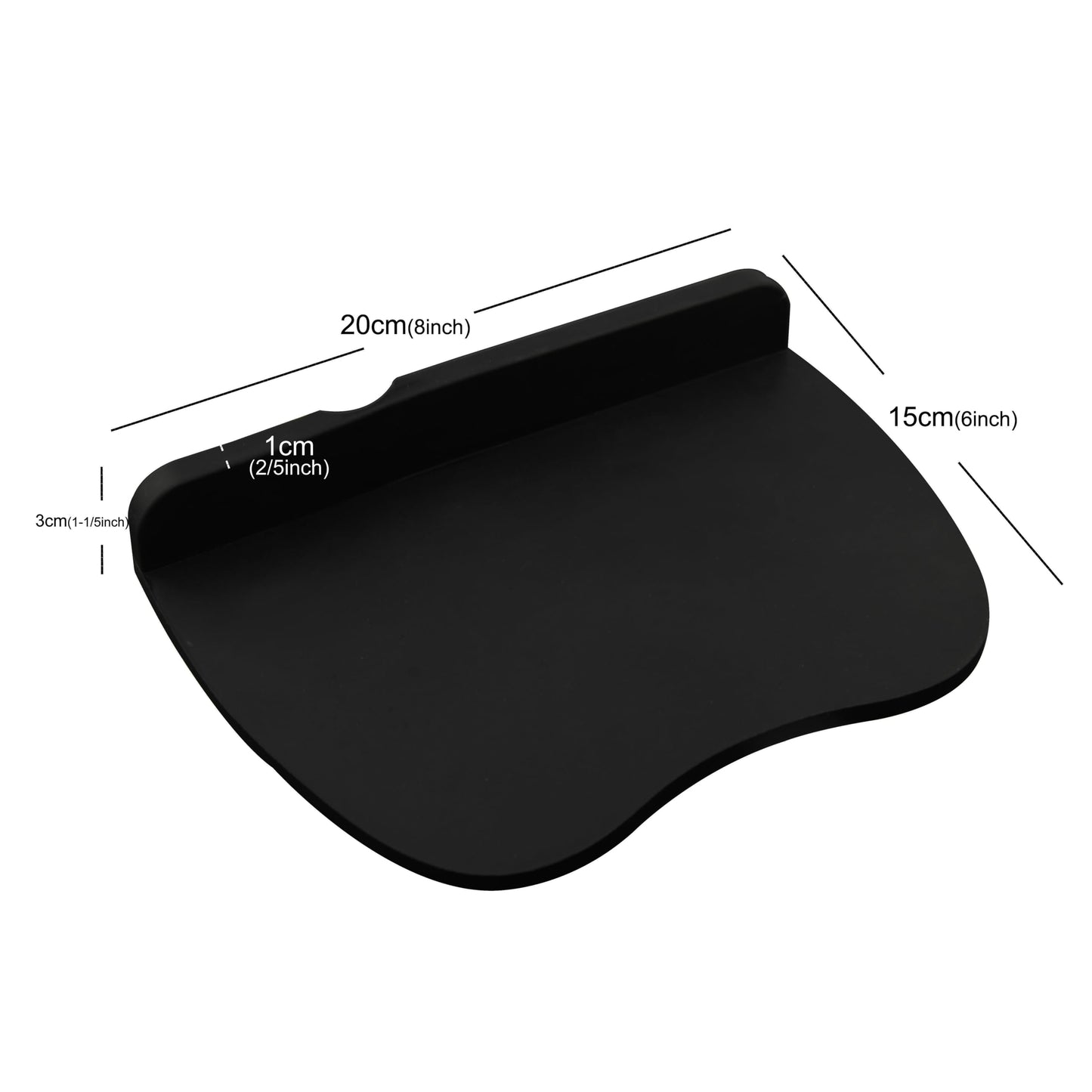 Apexstone Silicone Coffee Tamper Mat 8 Inch X 6 Inch, Espresso Silicone Mat, Espresso Tamper Mat
