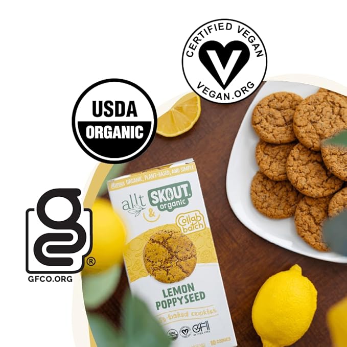 Skout Organic Soft Baked Cookie Variety Pack (3 Pack) | Soft Baked Cookies | Plant-Based | Vegan |