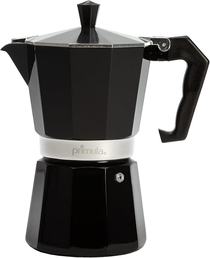 Primula Classic Stovetop Espresso and Coffee Maker, Moka Pot for Italian and Cuban Café Brewing