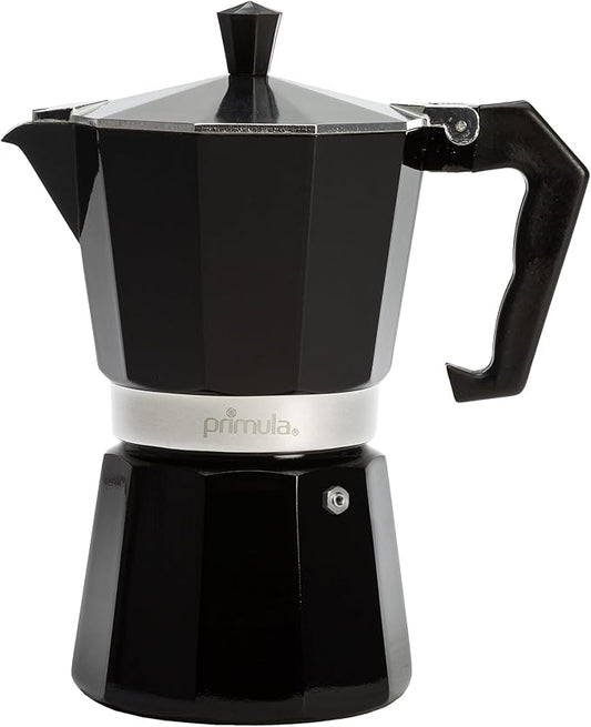 Primula Classic Stovetop Espresso and Coffee Maker, Moka Pot for Italian and Cuban Café Brewing