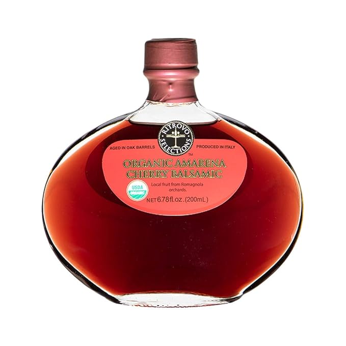 Ritrovo Selections Organic Balsamic Vinegar 6.78fl.oz. (200ml) (Cherry)