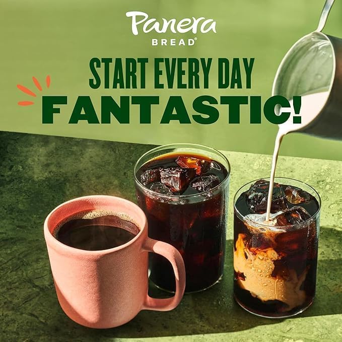 Panera Bread Hazelnut Crème Light Roast Coffee, Single Serve 60 Count Pods (6 Packs of 10)
