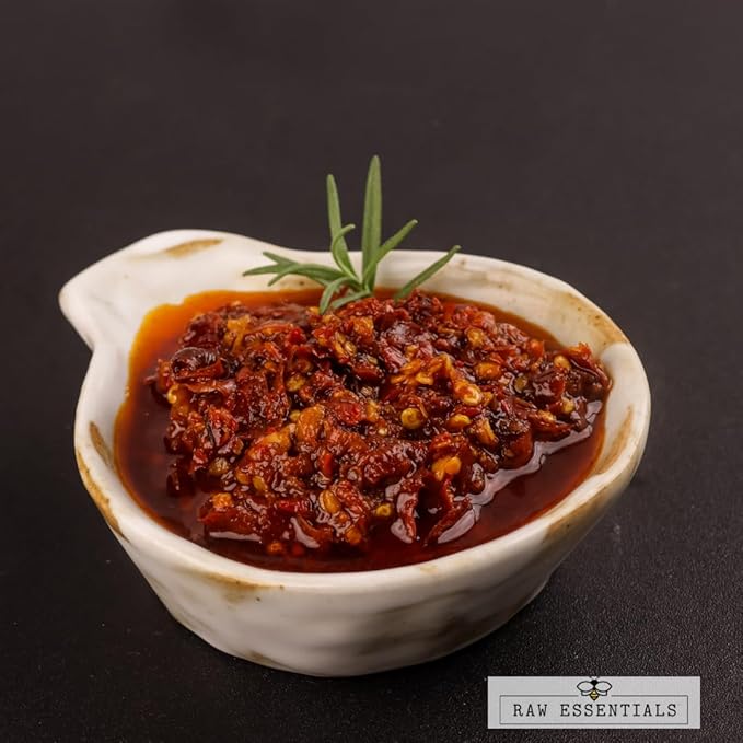Raw Essentials Chipotle Chile Flakes - Smoky and Spicy - Great on Pizza, Pasta, & Grilled Meats