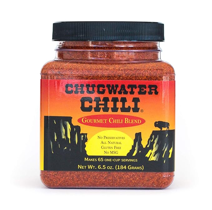 Chugwater Chili | Gourmet Chili Seasoning Mix & Taco Seasoning | 6.5oz Tub | Wyoming State
