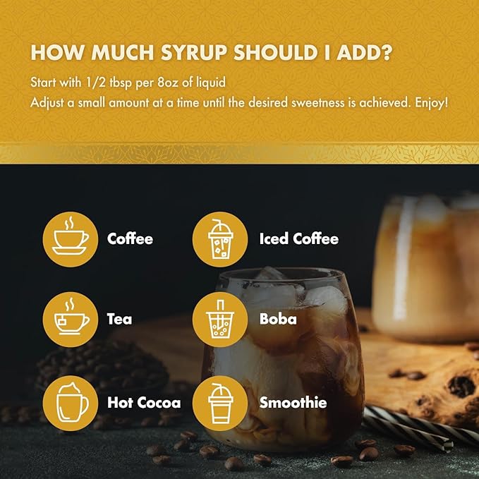 ChocZero Sugar Free Coffee Syrup, Pumpkin Spice Flavor, Simple Syrup Drink Mix, Chai Latte, Protein