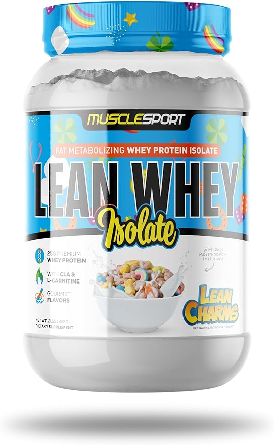 Musclesport Lean Whey Revolution??Protein Powder - Whey Protein Isolate - Low Calorie, Low Carb
