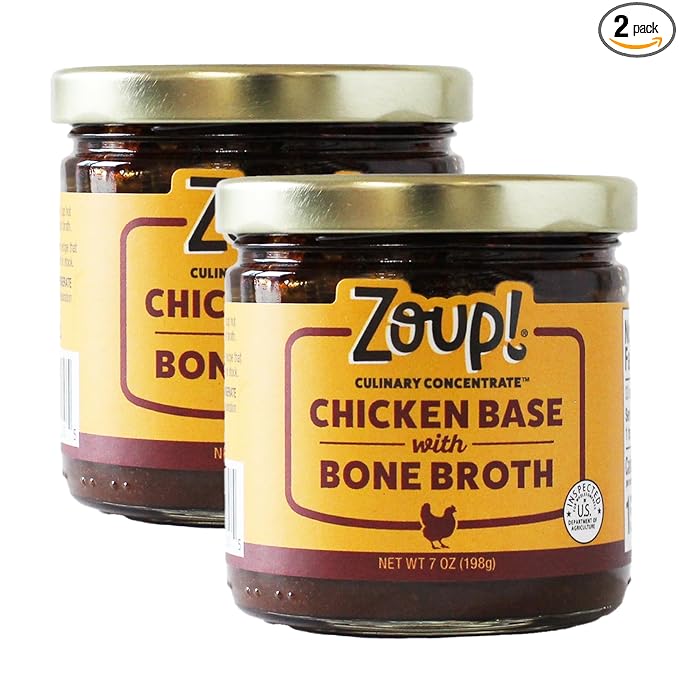 Zoup! Good, Really Good Chicken Bone Broth Culinary Concentrate, 2 Pack, 7 Oz Each