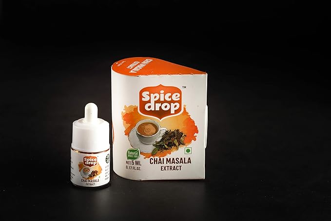 Spice Drop Chai Masala Extract - Tea, Coffee, Latte - Premium Quality & Rich Aroma, Authentic
