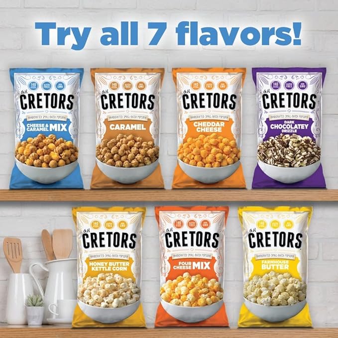 G.H. Cretors Popcorn, The Mix, 1.5-Ounce (Pack of 24)