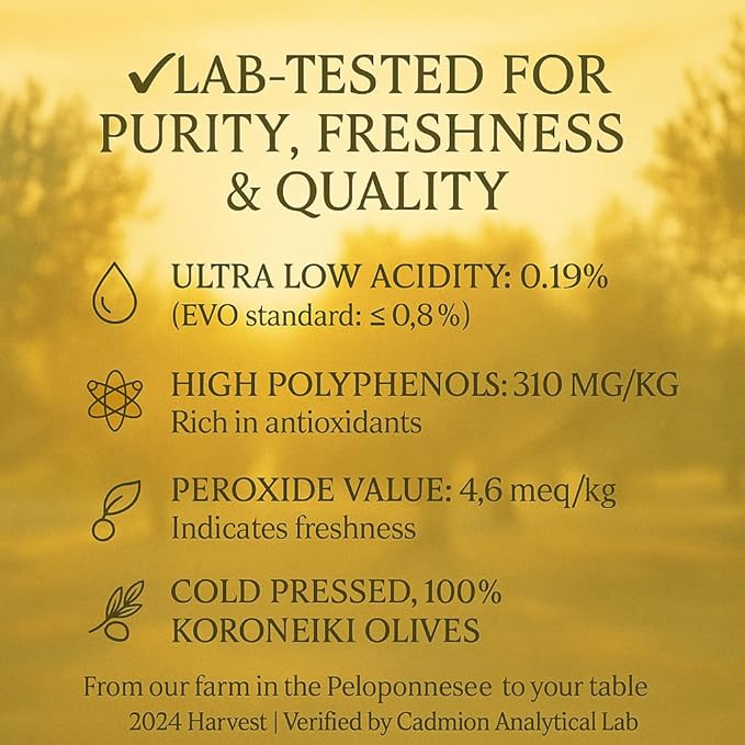 Yialós Extra Virgin Olive Oil from Greece ??2025 NYIOOC Winner | Small Batch, Single Estate, 100%