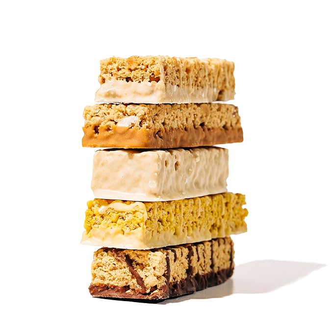 Wonderslim High Fiber Protein Bars, Variety Pack | 15g Protein, 8g Fiber | Low Sugar, Low Carb |