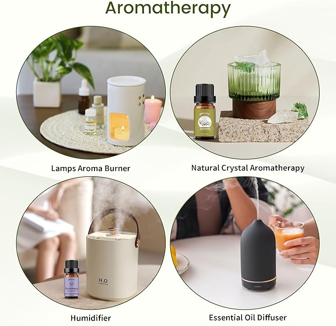 yethious Gardenia Essential Oil, 100% Pure Organic Gardenia Aromatherapy Oil for Diffuser